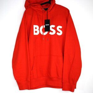 Hugo Boss Mens 2XL Oversized BT-Sullivan Spell Out Hoodie NEW F1358